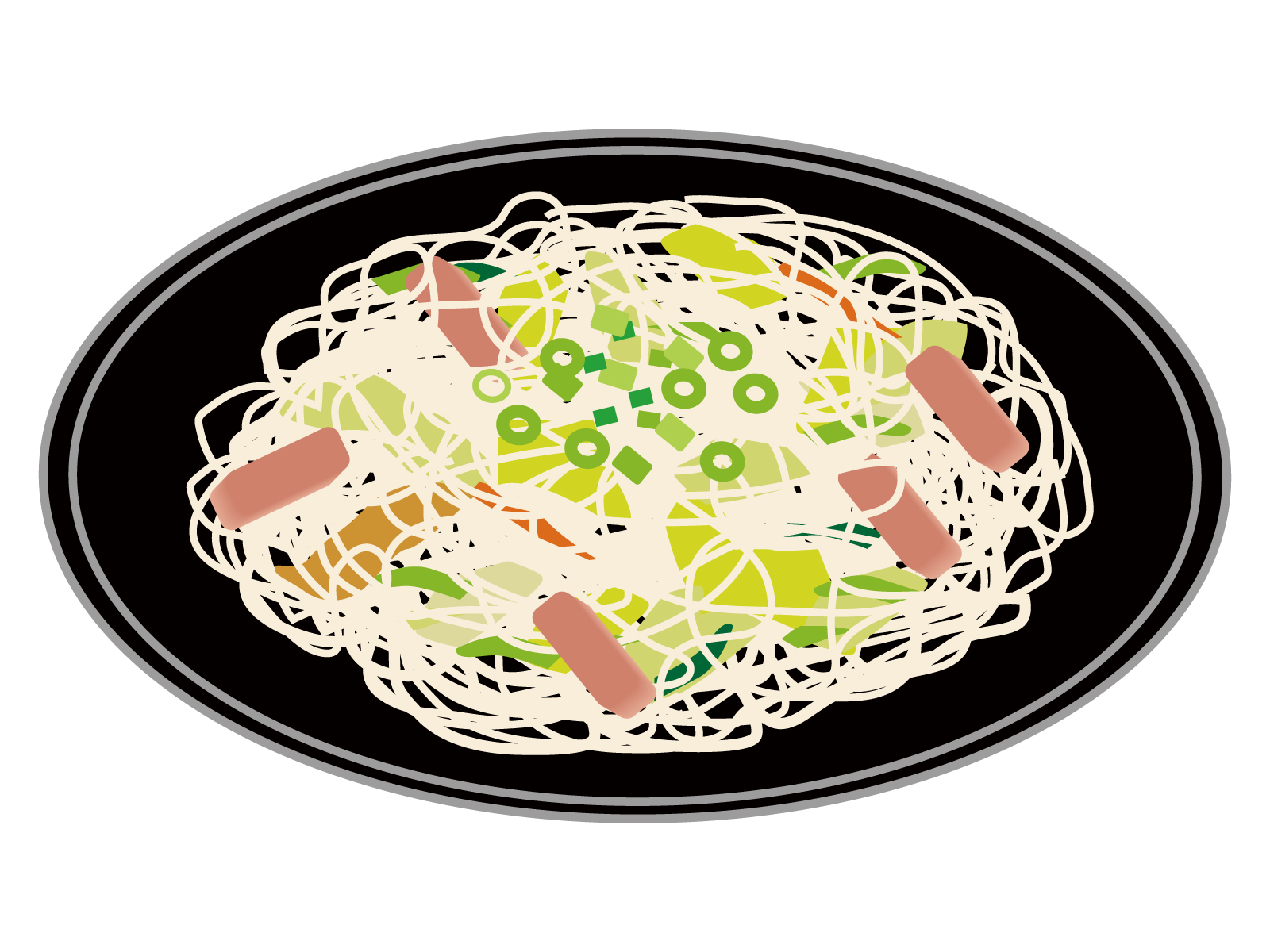 枝豆そうめんチャンプルー